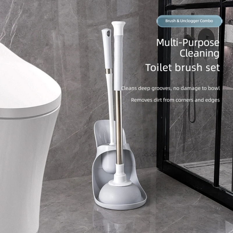 Plunger Toilet - แปรงขัดห้องน้ำและลูกสูบ