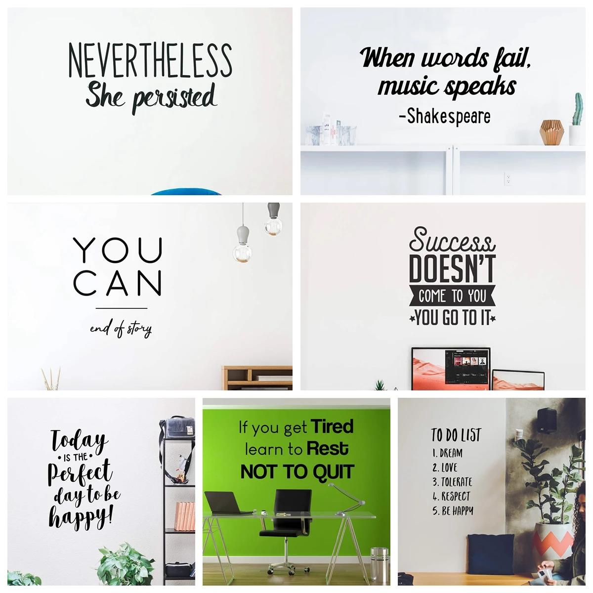Home Bathroom Quotes - 1 PC คําคมสติ๊กเกอร์ติดผนังไวนิลกันน้ํา Wall Art Appliqué