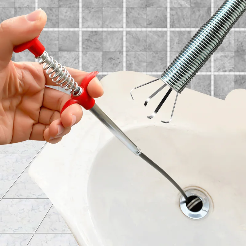 Plunger Toilet - อ่างล้างจานทําความสะอาดท่อลูกสูบและอ่างล้างจานท่อระบายน้ําห้องน้ํา Unclogging พร้อมคว้าจับโรงงาน Four-jaw Pickup Unblocker