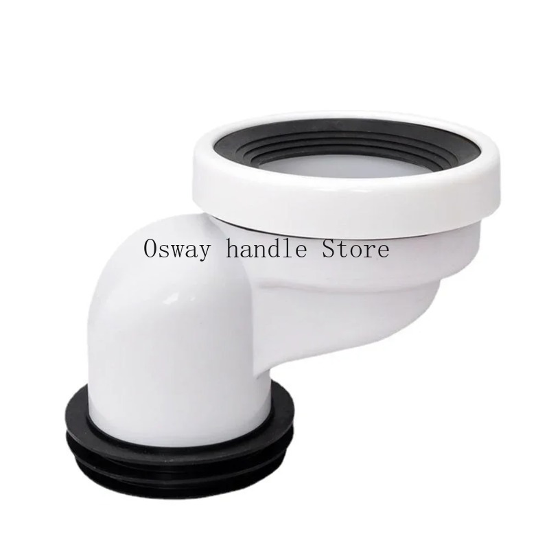 Plunger Toilet - ข้อต่อโถสุขภัณฑ์แบบเอียง 2/5/10 ซม. สำหรับโถสุขภัณฑ์ที่ไม่ตรงกัน ข้อต่อท่อระบายน้ำ PVC