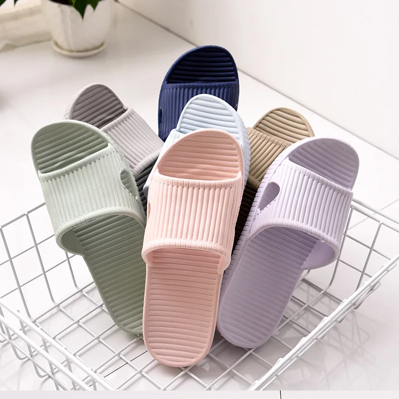 Your Home Bathroom - รองเท้าแตะแบบสวมสำหรับผู้หญิงและผู้ชาย พื้นหนานุ่ม สวมใส่ได้ทั้งในบ้านและนอกบ้าน เหมาะสำหรับฤดูร้อน วัสดุ EVA