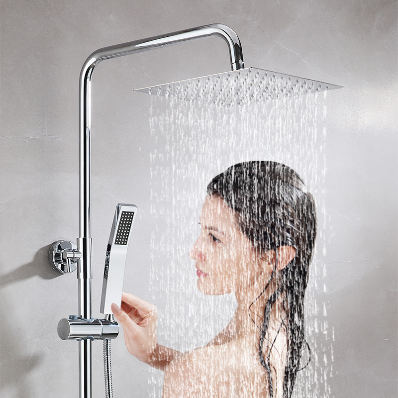 ชุดฝักบัวสแตนเลสชุบไฟฟ้าพร้อมร - Home In Bathroom บทวิจารณ์และราคา