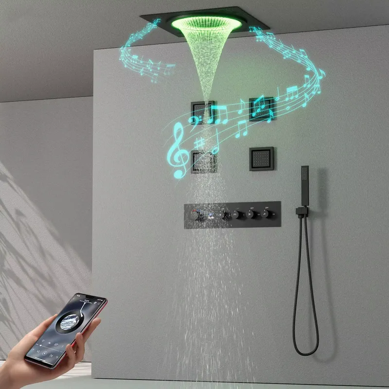 ชุดฝักบัว LED อัจฉริยะ พร้อมระ - Home In Bathroom บทวิจารณ์และราคา