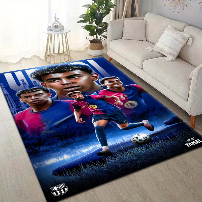 พรมปูพื้นลายดาวฟุตบอลสุดฮอตปี  - Home Bathroom Carpet บทวิจารณ์และราคา