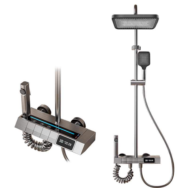 ชุดฝักบัวเปียโนดิจิตอลอุณหภูมิ - Home In Bathroom บทวิจารณ์และราคา