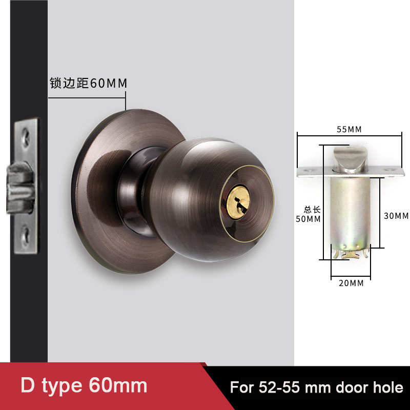อลูมิเนียมอัลลอยด์รอบลูกบิดประ - Home Bathroom Lock บทวิจารณ์และราคา