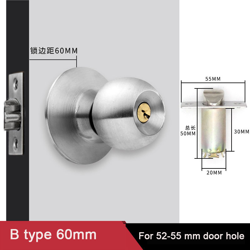 อลูมิเนียมอัลลอยด์รอบลูกบิดประ - Home Bathroom Lock บทวิจารณ์และราคา