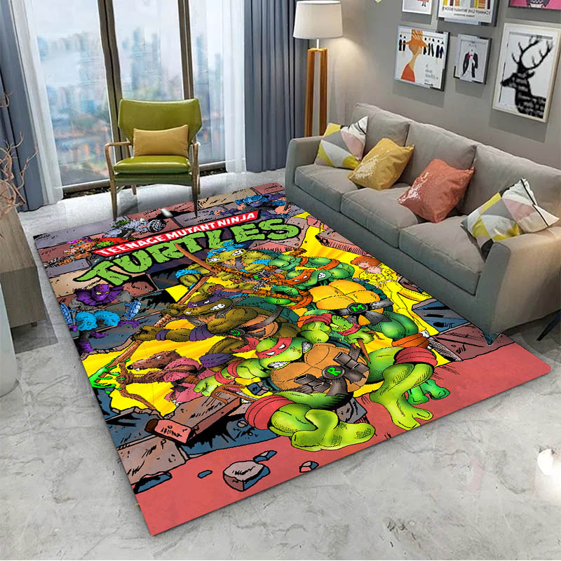 พรมลายการ์ตูนเต่านินจา 3 มิติ  - Home Bathroom Carpet บทวิจารณ์และราคา