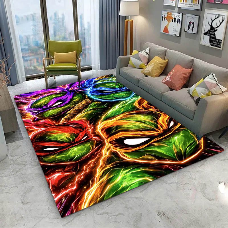 พรมลายการ์ตูนเต่านินจา 3 มิติ  - Home Bathroom Carpet บทวิจารณ์และราคา