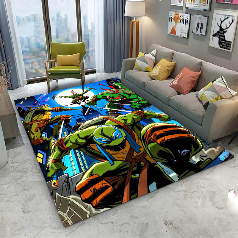 พรมลายการ์ตูนเต่านินจา 3 มิติ  - Home Bathroom Carpet บทวิจารณ์และราคา