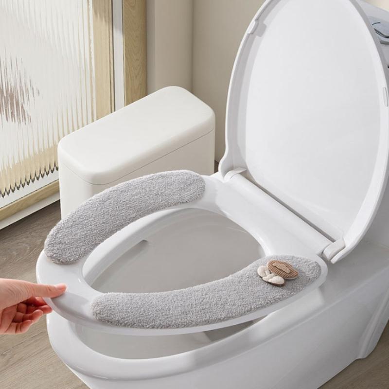 ที่หุ้มเบาะนั่งชักโครกแบบหนานุ - Home Bathroom With Two Toilets บทวิจารณ์และราคา