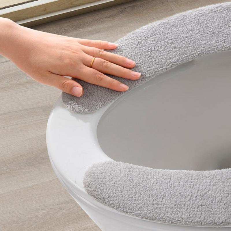ที่หุ้มเบาะนั่งชักโครกแบบหนานุ - Home Bathroom With Two Toilets บทวิจารณ์และราคา