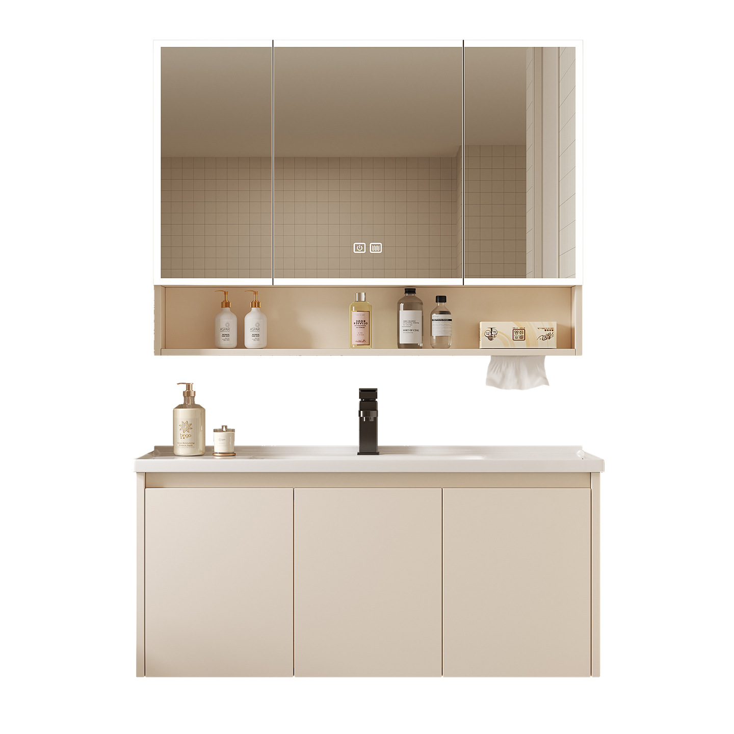 ตู้กระจกอัจฉริยะสำหรับห้องน้ำ  - Bathroom Cabinet Mirror บทวิจารณ์และราคา