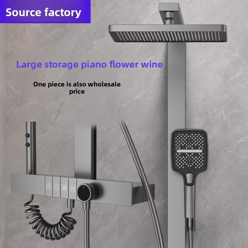 ชุดฝักบัวดิจิตอลเพิ่มแรงดันน้ำ - Home In Bathroom บทวิจารณ์และราคา