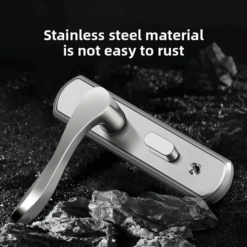 กุญแจล็อคประตูสแตนเลสอเนกประสง - Home Bathroom Lock บทวิจารณ์และราคา