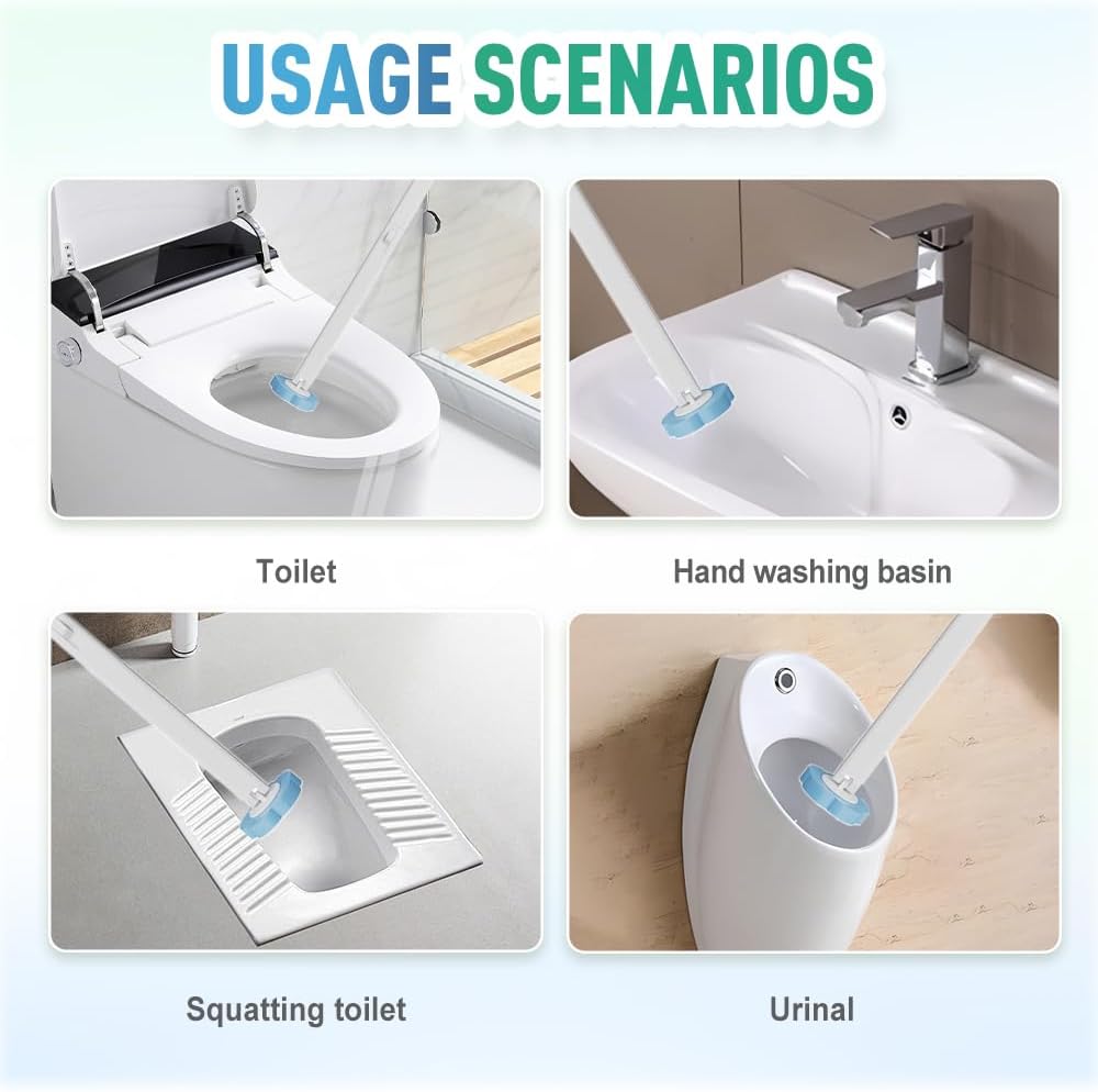 ชุดแปรงขัดห้องน้ำแบบติดผนังพร้ - Plunger Toilet บทวิจารณ์และราคา
