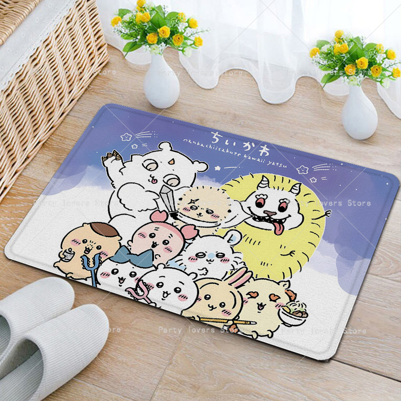 อะนิเมะชิคาวาสพรมผ้าสักหลาดอะน - Home Bathroom Carpet บทวิจารณ์และราคา