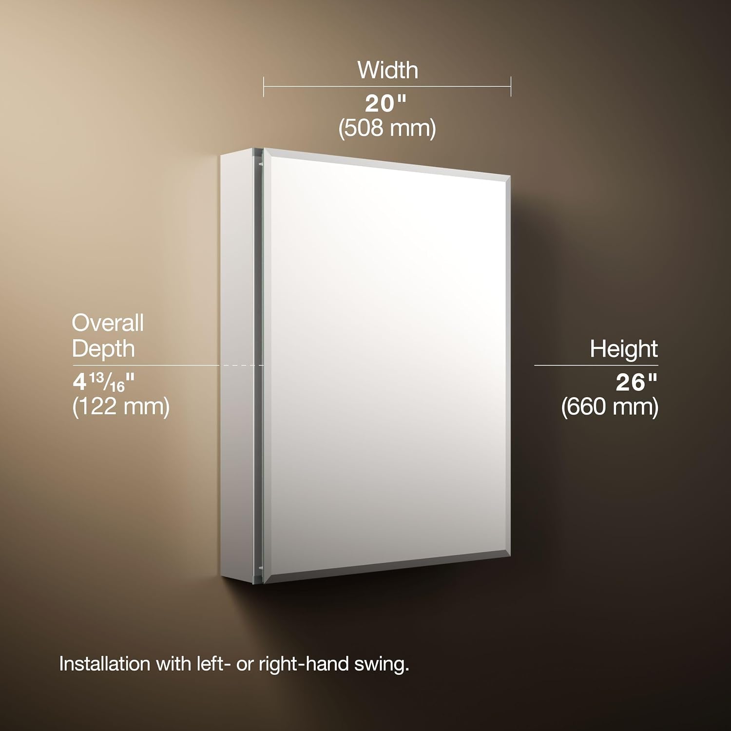 ตู้กระจกห้องน้ำแบบไร้กรอบ ขนาด - Bathroom Cabinet Mirror บทวิจารณ์และราคา
