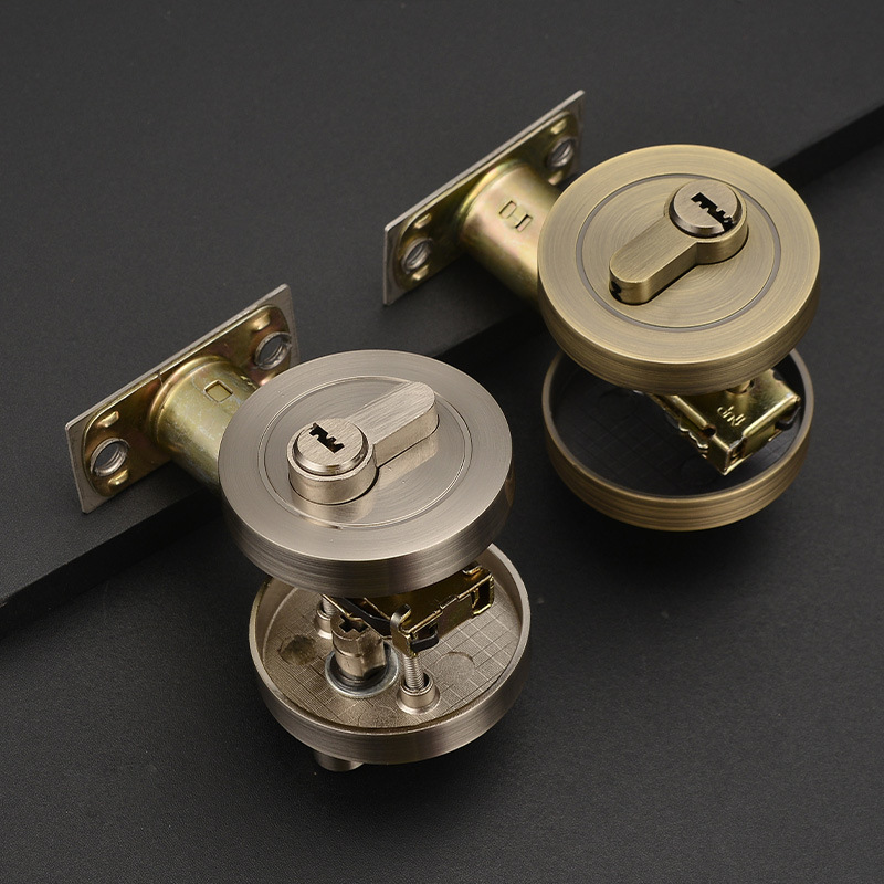 Kunci pintu kamar ล็อควงกลมกัน - Home Bathroom Lock บทวิจารณ์และราคา