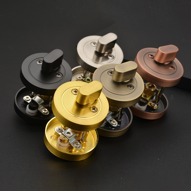 Kunci pintu kamar ล็อควงกลมกัน - Home Bathroom Lock บทวิจารณ์และราคา