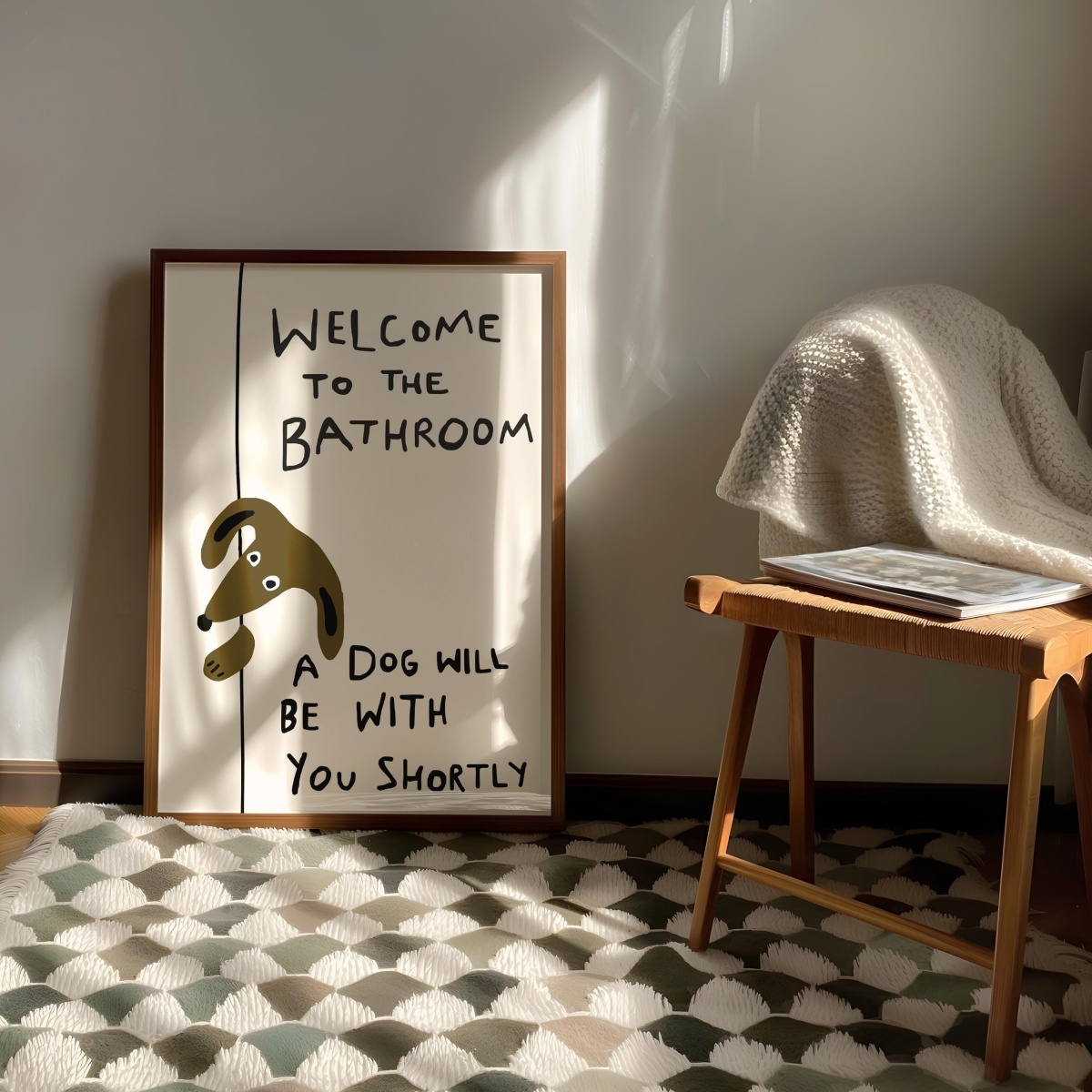 คำคมตลกๆ น่ารักๆ ของสุนัข ภาพพ - Home Bathroom Quotes บทวิจารณ์และราคา