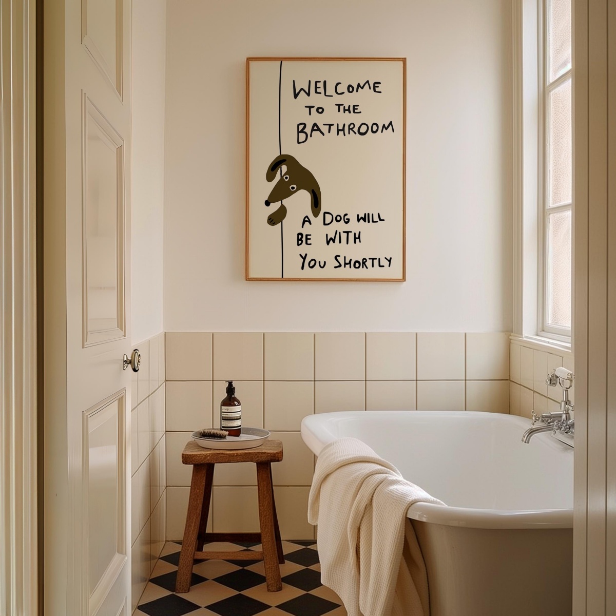 คำคมตลกๆ น่ารักๆ ของสุนัข ภาพพ - Home Bathroom Quotes บทวิจารณ์และราคา