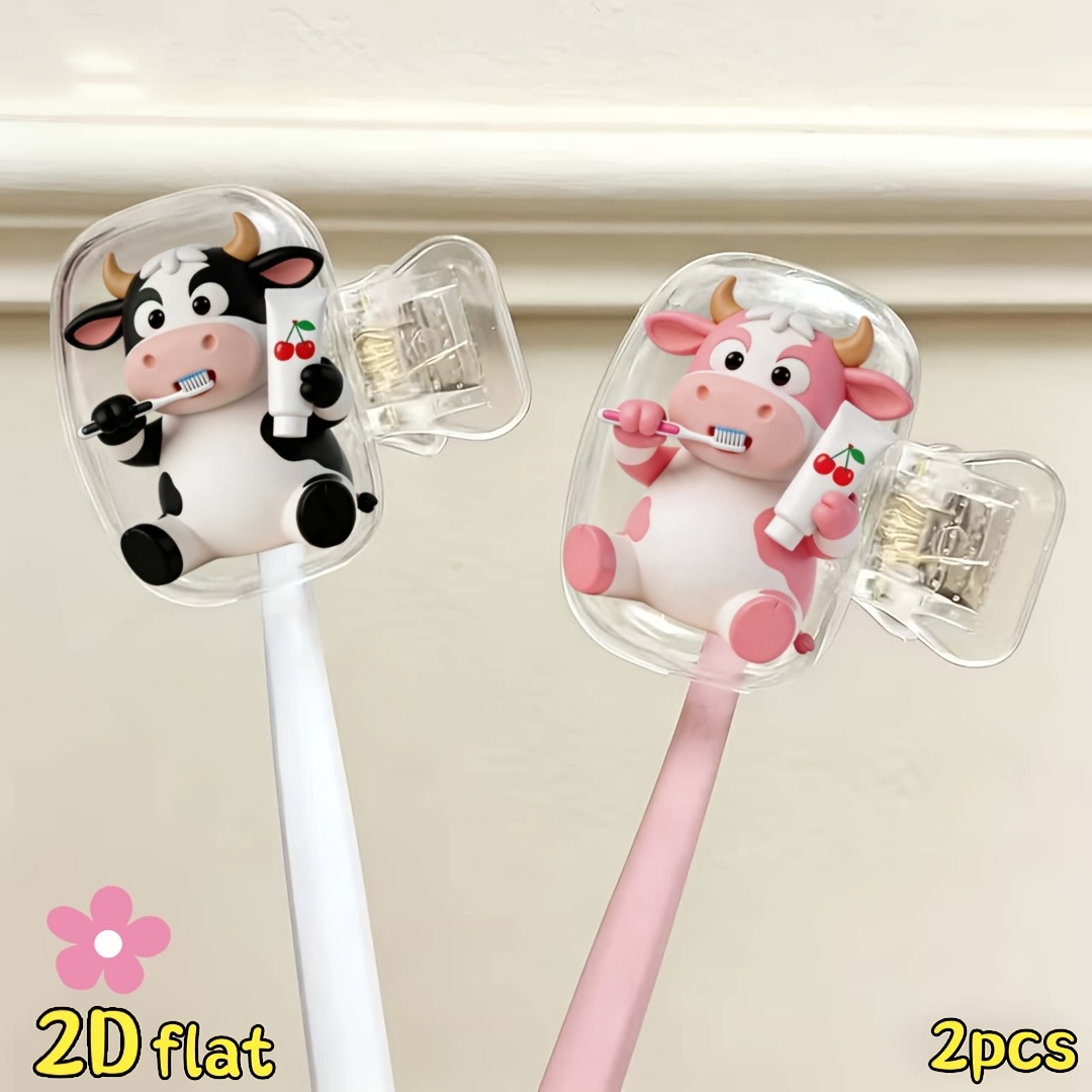 ที่ใส่แปรงสีฟันรูปวัว 2 ชิ้น ส - Home Essentials Bathroom Organizer บทวิจารณ์และราคา
