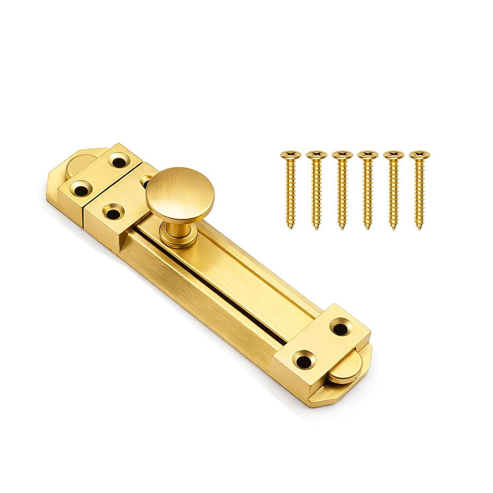 กลอนประตูบานเลื่อนทองเหลืองแท้ - Home Bathroom Lock บทวิจารณ์และราคา