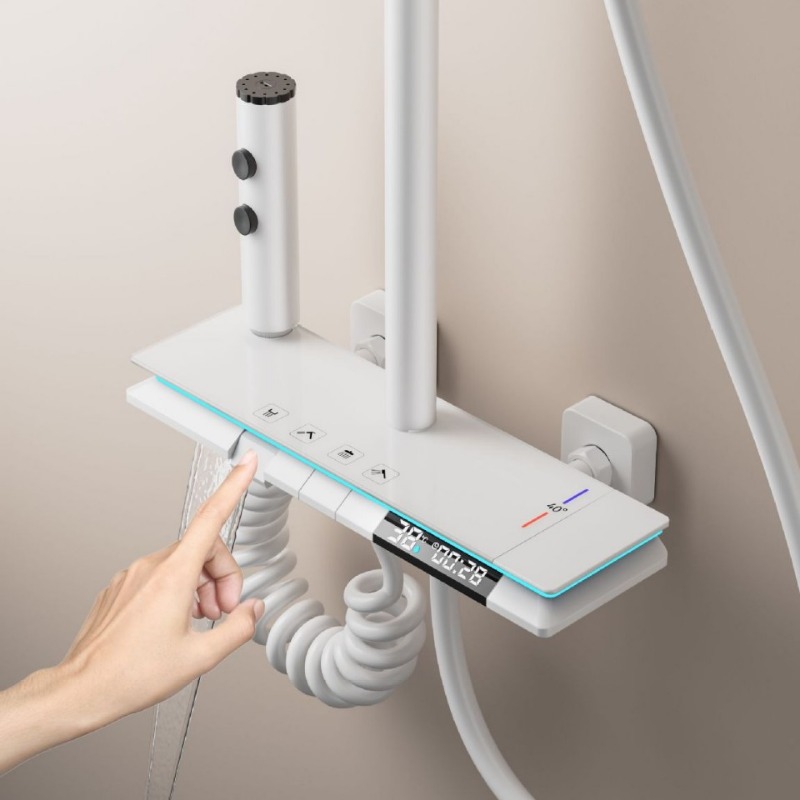 ชุดฝักบัวควบคุมอุณหภูมิสำหรับห - Home In Bathroom บทวิจารณ์และราคา