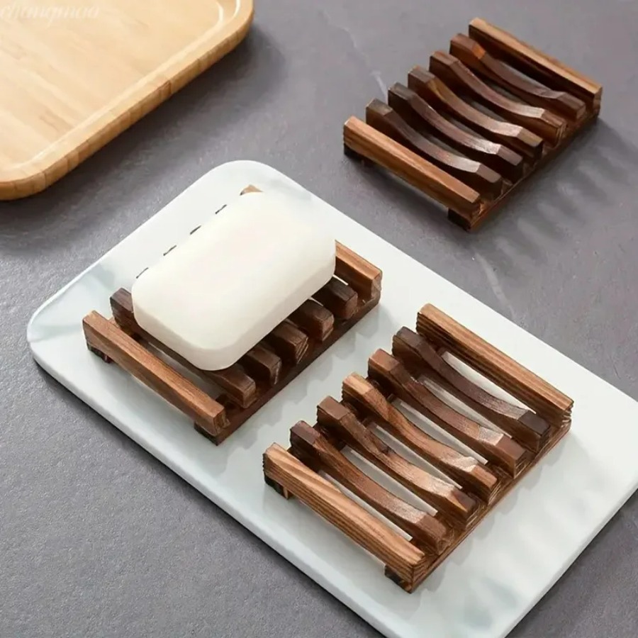 ที่วางสบู่ไม้ไผ่ธรรมชาติ, ชั้น - Home Essentials Bathroom Organizer บทวิจารณ์และราคา