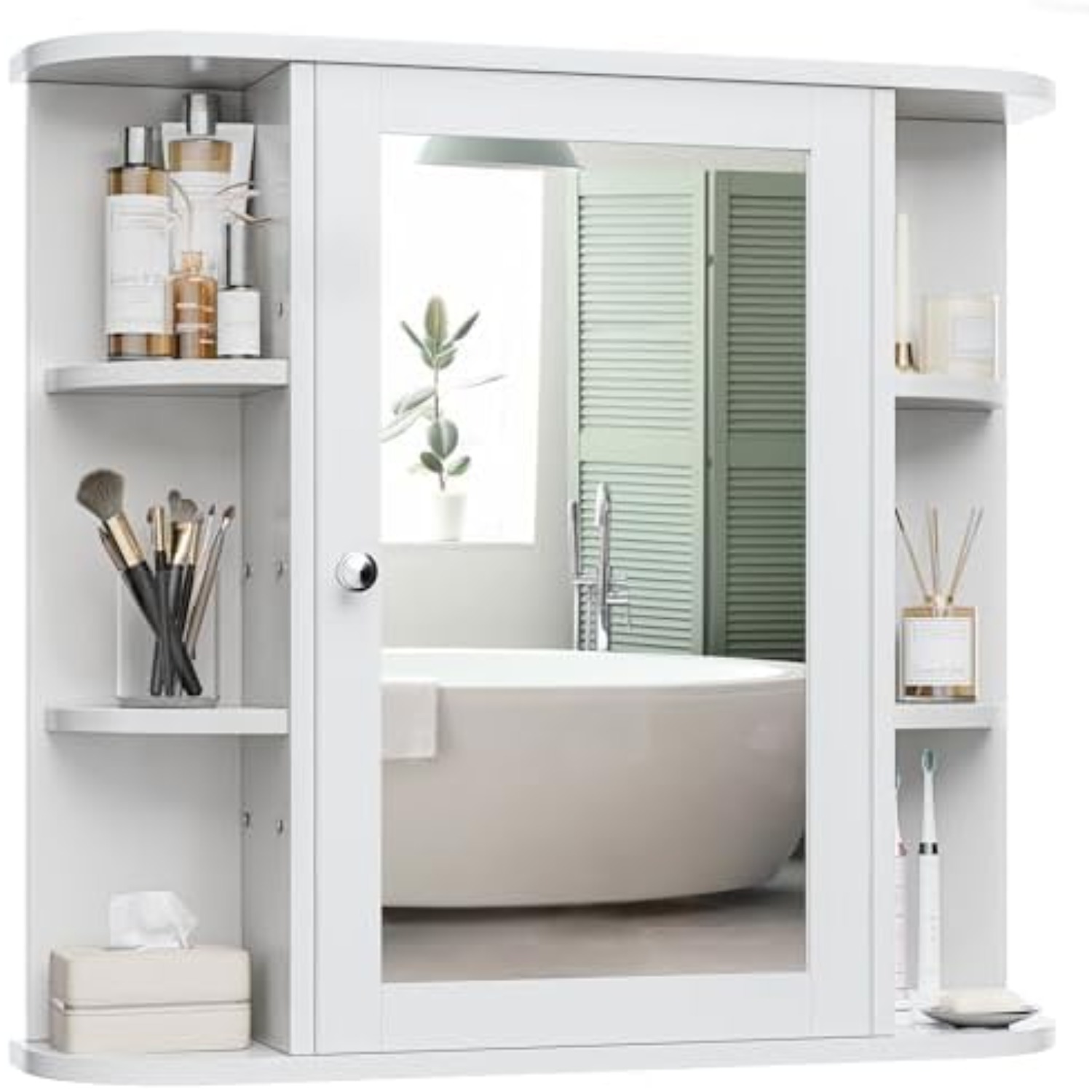 ตู้ยาในห้องน้ำ, ตู้กระจกห้องน้ - Bathroom Cabinet Mirror บทวิจารณ์และราคา