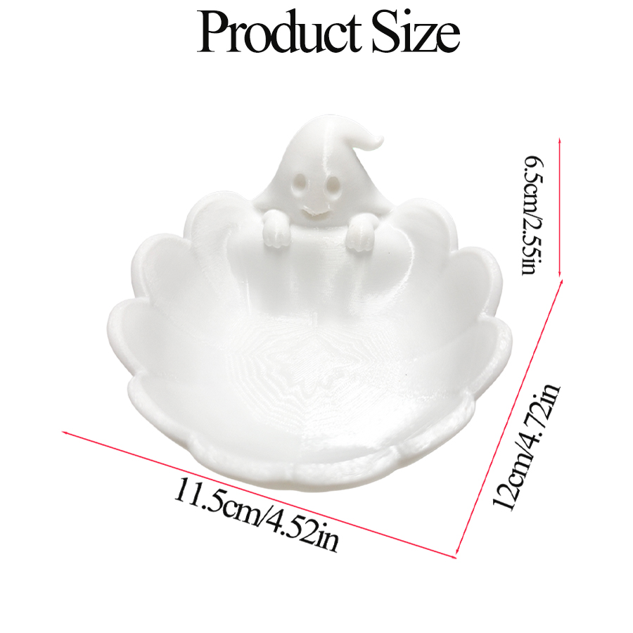 ถาดใส่เครื่องประดับรูปผี 3D สี - Home Essentials Bathroom Organizer บทวิจารณ์และราคา