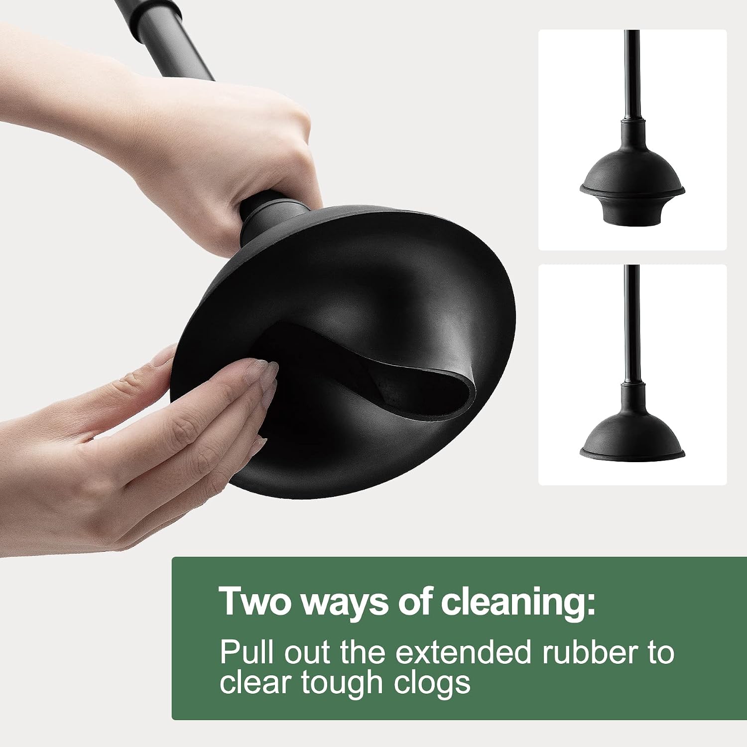 ชุดแปรงขัดห้องน้ำและที่ดูดน้ำ  - Plunger Toilet บทวิจารณ์และราคา
