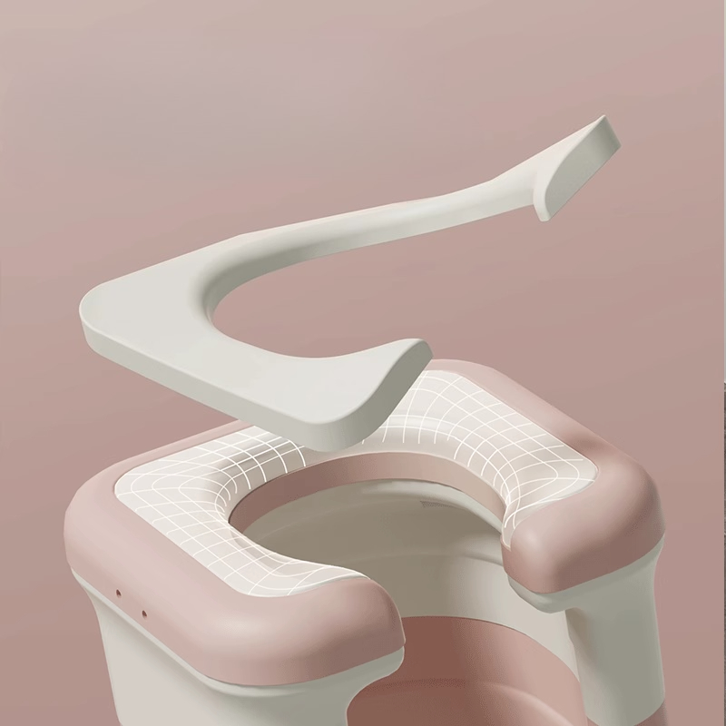 เก้าอี้นั่งถ่ายแบบพกพาสำหรับใช - Home Bathroom With Two Toilets บทวิจารณ์และราคา