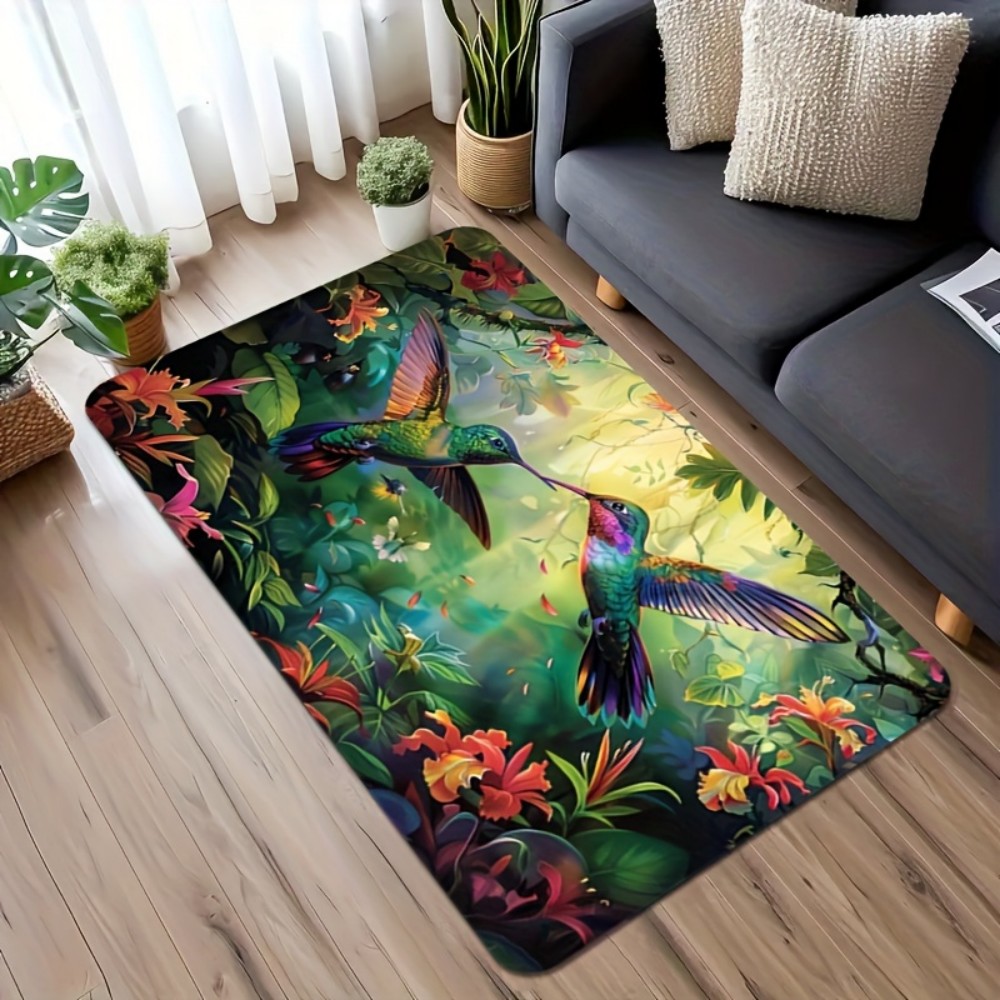 VIKAMA สปริง ฮัมมิ่งเบิร์ด พรม - Home Bathroom Carpet บทวิจารณ์และราคา