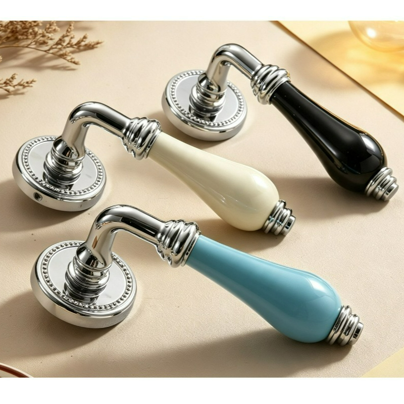 มือจับประตูห้องนอน ห้องครัว สไ - Home Bathroom Lock บทวิจารณ์และราคา