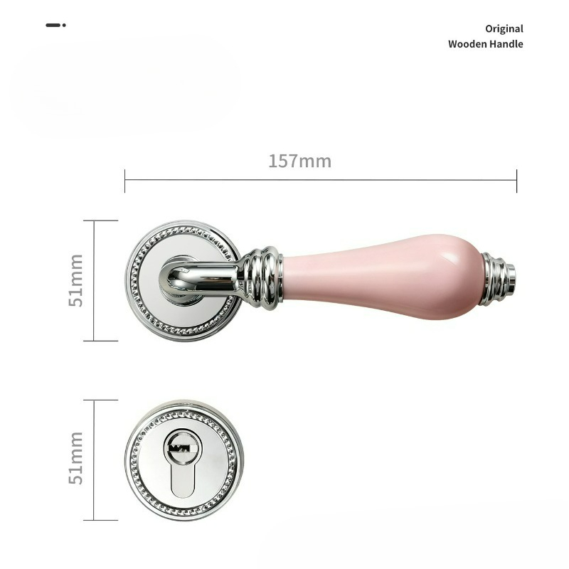 มือจับประตูห้องนอน ห้องครัว สไ - Home Bathroom Lock บทวิจารณ์และราคา