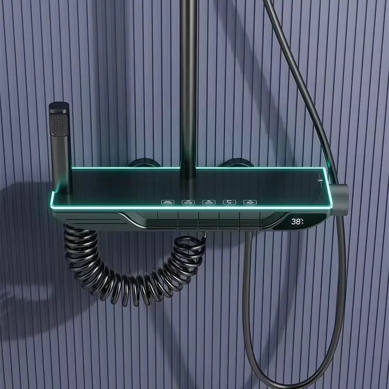 ชุดฝักบัวดิจิตอลอัจฉริยะแบบเทอ - Home In Bathroom บทวิจารณ์และราคา